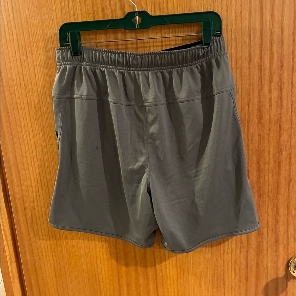 Nike Kids Gray Athletic Shorts - Picture 3 of 6